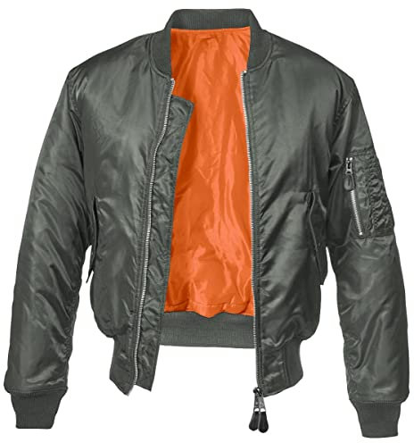 Brandit MA1 Jacket, Farbe: anthrazit, Größe: 5XL