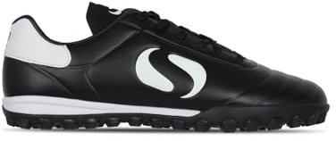 Sondico Kids Strike Astro Turf Trainers Football Boots Black/White UK 6.5 (40)