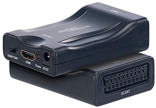 auvisio Adaptateur Péritel vers HDMI - Convertisseur vidéo/Audio pour Anciens appareils