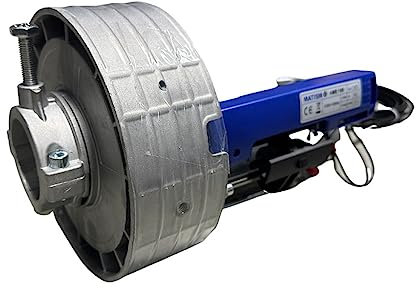 MATISMO AME180 - Motor para puerta enrollable de hasta 200 Kg - Incluye cable de desbloqueo, central y dos mandos a distancia