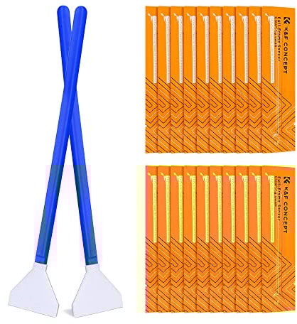 K&F Concept Objektiv Reinigungsset Kamera Foto Reinigungsset für DSLR Kamera Objektive Filter Handys mit Lenspen Reinigungspinsel Blasebalg Mikrofasertuch (APS_24MM(20pcs))