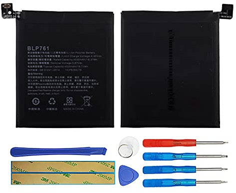 Duotipa Ersatzakku Batterie BLP761 Kompatibel mit ONEPLUS 8 5G, IN2010, N20190 Akku mit Werkzeugen