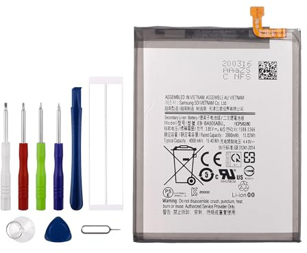 Vvsialeek EB-BA505ABU Ersatz Akku Kompatibel Für Samsung Galaxy A50 SM-A505F Galaxy A30 SM-A305F Galaxy A20 SM-A205F with Free Toolkit