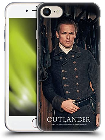 Head Case Designs Officially Licensed Outlander Jamie Fraser Season 6 Characters Gel Case [Military Grade Protection] Compatible with Apple iPhone 7/8 / SE 2020 & 2022 and Compatible with MagSafe