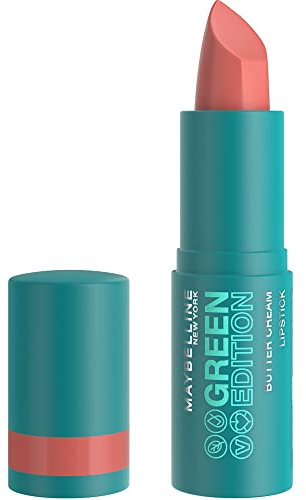 Maybelline New York Green Edition Buttercream Lipstick 013 Shell, 3,4 g