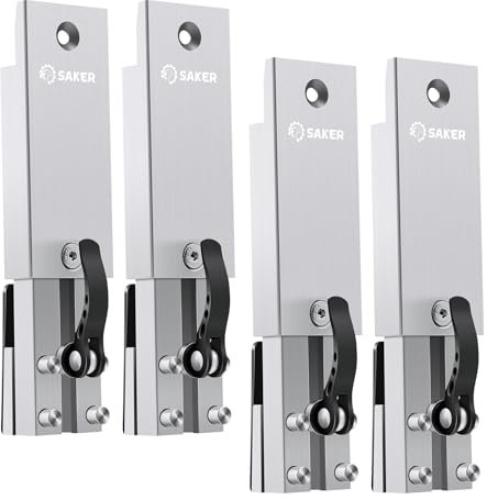Saker Verstellbare Seitenmontage-Werkzeughalterung, Messgeräte, Seitenwerkzeuge für 8 mm, 12,7 mm dick, 12,7 cm 15,2 cm 17,8 cm 20,3 cm Breite Faserzement Seitenmontage (4)