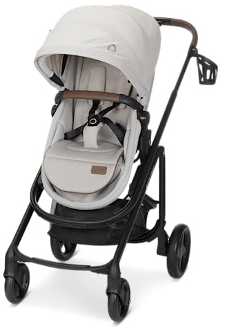 Maxi-Cosi Tayla Max Baby Strollers, Modular with Adjustable Seat, Converts to Lie-Flat Carriage, Parent and World Facing View, Lightweight, Desert Wonder