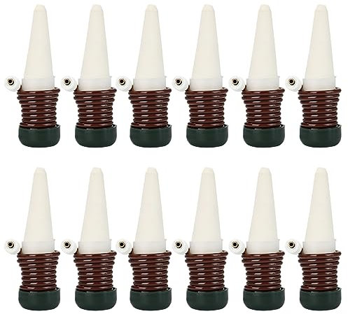 TNSLAND 12 dispensadores de agua para plantas de interior, dispensador automático de agua para flores y plantas, riego de plantas, dispensador de agua para plantas de interior y flores