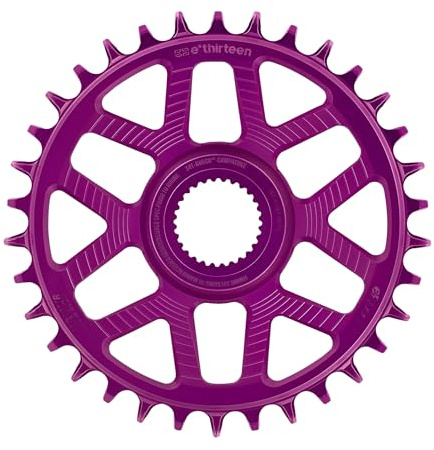 Helix R e*spec Kettenblatt – 32 Zähne – Bosch Gen4 Direct Mount – 52/55 mm Kettenlinie – 11/12 V kompatibel – Lila