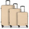 Franky Dallas 3.0 Hartschalen-Kofferset 3 teilig | Trolley-Set ausgestattet mit TSA-Schloss, 4 Rollen und einem arretierbaren Griff | Volumen: 36 L / 60 L / 92 L