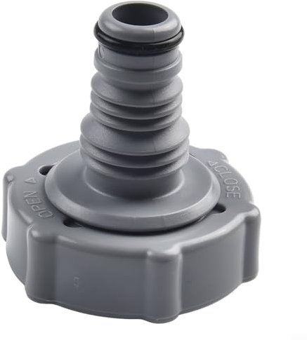 P6H1419 Ablassventil, Pool Schlauch Adapter Ablassventil Stopfen, Ablassventil zum Ablassen Pool Schlauch Adapter Ersatz