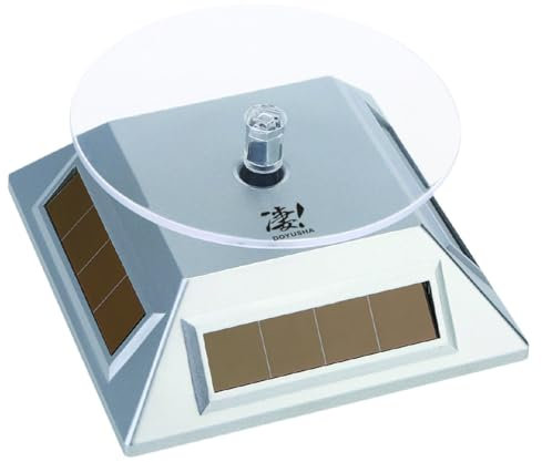 Doyusha Awesome Solar Turntable MINI Hobby Tool Silver