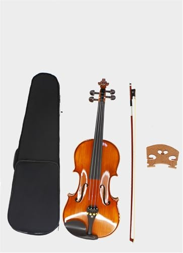 Geige Kunst Muster Violine Matte Anfänger Handgemachte Erwachsene Instrument(1/16)