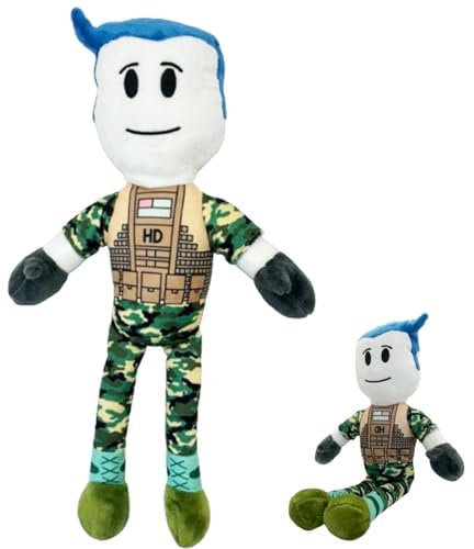 PYTRARTY Rob-lox Kuscheltier,Rob-lox Plüsch Spielzeug,Rob-lox Plüschtier,Kawaii Puppe Spielzeug,Rob-lox Hochwertiges Kuscheltier,Geschenke Party Halloween.