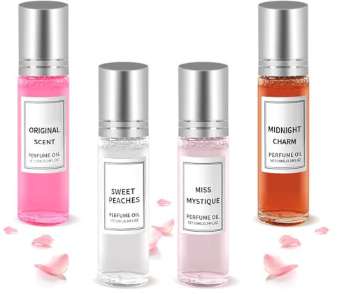 4PcPerfume Woman, 2025 Upgrade Enhanced Scents Perfume,Scent Collection, Perfume for Women (4 aroma)