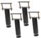Zerodeko 1Set Adjustable Height Bed Frame Support Furniture Legs for Double Bed Frame Easy Installation Stable Support for Tables Cabinets
