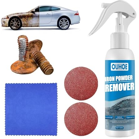 Rostentferner Sprayer, Rostlöser Spray, Rust Remover Spray, Rost Entfernen | Mehrzweck-Entrostungsreiniger, Autowartungsreinigung Rostlöser, für Metall/Fahrrad/Auto/Fahrradkette