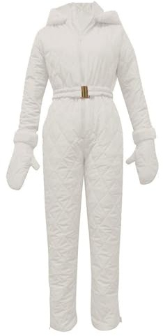 Generisch Skianzug Damen Einteiler Warm Schneeanzug Damen Overall Mit Kapuze Skianzüge Elegant Atmungsaktiv Skioverall Winter Eng Skianzug Outdoor Winddicht Ski Winteranzug Oversized Skisuit