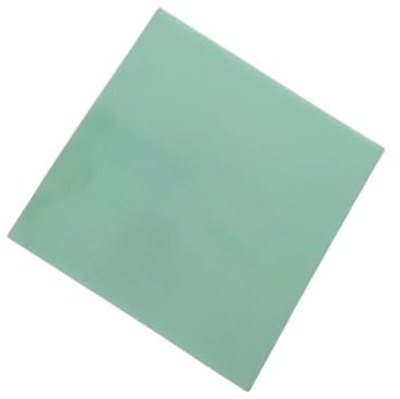 Panneau en résine époxy, Panneau de résine époxy 3240, feuille fibre verre solide FR-4 vert eau, plusieurs tailles(40x100x100mm)