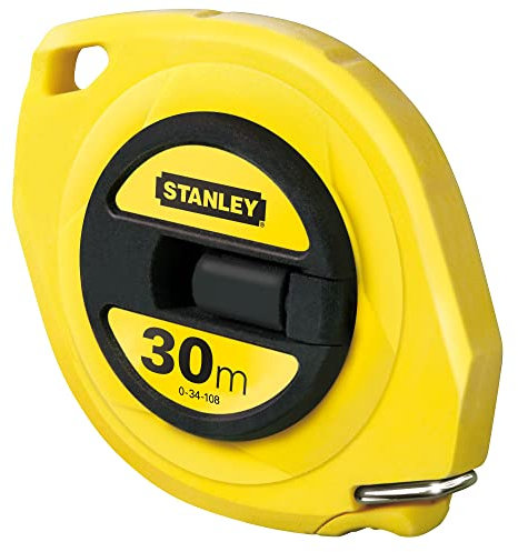Stanley 0-34-108 Mesure 30 m x 9,5 mm Ruban en acier