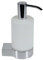 Keuco 14953019000 Plan Lotionsspender mit Pumpe verchromt Wandmodell Echtkristallglas mattiert
