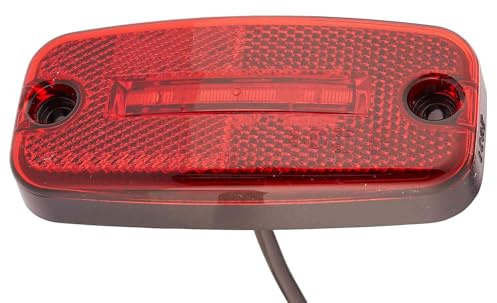HELLA 2TM 345 600-311 Tail Light - LED - 24V - mounting - Lens Colour: Red - Cable: 5000mm - Plug: open cable ends - left/right - Quantity: 1