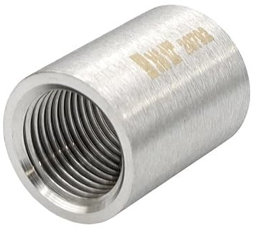 Edelstahl Rohrmuffe Muffe Verbinder Übergang Fitting #270 1/2 Zoll DN 15 V2A Gewindefitting