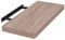 EUGAD Wandregal Wandboard Buchregal Hängeregal DVD CD Regal Holz Board 50cm Eiche 0115QJ