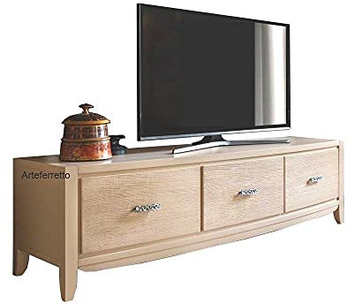 Arteferretto Made in Italy Meuble Banc TV 180 cm Paradise