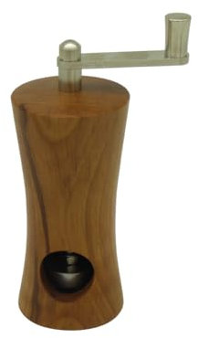 Holz Muskatmühlen Unikate handgemacht aus Edelhölzern | handgedrechselt | kleine Ausführung | manuell | tolle Geschenkidee (Apfel 2)