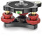 CAVIX Camera Leveler Tripod Leveling Base Tri-Wheel Head for Macro Photography Aluminum w Bubble Level 3 Axis Level with +/-5 Degree Precision Adjustment for DSLR Camera Rotator Panoramic Head LP-64