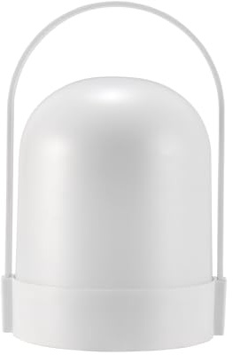 Paulmann Pauleen 48251 LED Lantern, Mobile, Shine, IP44, Timer, Battery Included (1x0.4 Watt), Outdoor, White, Plastic, 2700 K