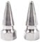 Lowrider 304 Stainless Steel Spike Axle Nuts Schwinn Cruiser Chopper BMX Stingray 3/8-24