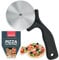 SOL 1pk Pizza Cutter Wheel - Stainless Steel Pizza Cutter for Cutting & Serving Pizza - Dishwasher-Safe Food Grade Pizza Slicer & Kitchen Tool