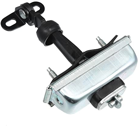 X AUTOHAUX Fronttürhalter Für Jeep Grand Cherokee 99-04 1 Stk | Schwarz, Silberton, Metall, Größe 15.4cm, OE 55135591AC 924-146, Ersetzt ursprüngliches, Verhindert Türknallen