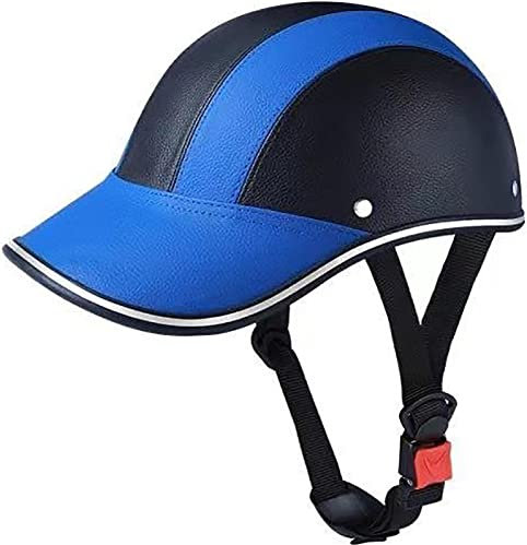 Retro Motorradhelm Halbschalenhelm Mit ECE Zulassung Baseball Cap Helm Jethelm Deutscher Stil Totenkopf Kappe Helm Motorrad Cruiser Roller Cool Helm Für Männer Und Frauen 3,Free Size