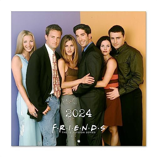 Grupo Erik F·R·I·E·N·D·S Friends Wall Calendar 2024 12 x 12 | 12 Month Planner | Square Wall Calendar 2024 | Family Planner Calendar 2024 | Friends Calendar 2024 | Friends Gifts