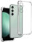 Cover in Gel TPU Anti-Shock per Samsung Galaxy S23 Fe, Morbido Silicone Custodie Protettivo Case, Anti-Scratch, Protettiva Sottile Back Cover