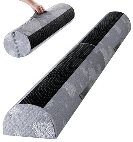 Kohentact Faltbares Baby Bettgitter Rausfallschutz 2stk aus Foam mit rutschfesten Pads - Wasserdichter waschbarer weicher Abnehmbarer Bezug Sicheres Bettgitter für Baby Kinder Senioren Bed