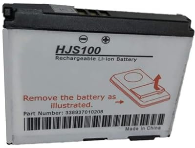 FURFURAKKU 3.7V 900mAh Ersatz Akku kompatibel mit HJS 100 HJS-100 Map Pilot Batterie