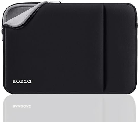 BAAGOAZ Hülle Tasche 11-13 Zoll Laptoptasche für 11,6 Zoll Laptop PC Notebook Chromebook & 13,3/13,6 Zoll MacBook Pro Air M4 M3 M2 M1 2025 2024 2023 2022 & Surface Pro Schutzhülle Laptophülle, Schwarz