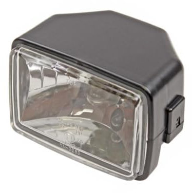 Streetparts24 Scheinwerfer Licht Lampe Vorne 12V E-Geprüft - Passend für Zündapp ZS ZX ZL ZA 25 40, Hercules Sachs Optima MX 1-6, Kreidler Puch - Mofa Moped Mokick Universal