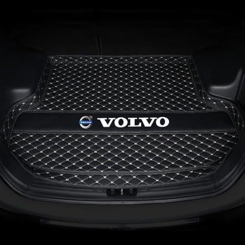 NETHIX Car Kofferraummatte, für Volvo XC-60 II (XC60) 2017-2024 Antirutsch Strapazierfähigen Schutzmatten ZubehöR Kofferraum Schutz Aufbewahrungspolster,B