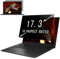 MoSuul Laptop Film de confidentialité amovible pour ordinateur 17.3 pour écran 16:9, Privacy Anti Espion Filtre, Anti-Lumière Bleu Film de Protection pour Écran d’ Ordinateur & Moniteur 17.3 16:9