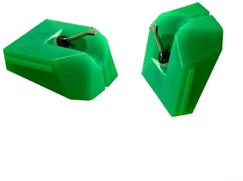 Stilo di ricambio VMN95E per Audio Technica ATLP120X, aggiornamento perfetto per gli appassionati di vinile (verde)