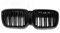 WXFBFB66 Auto Kühlergrill für BMW iX3 2021-2024, Kühlergrill Vorne Grill Kühlergrill Streifen Grill Kühlergrill