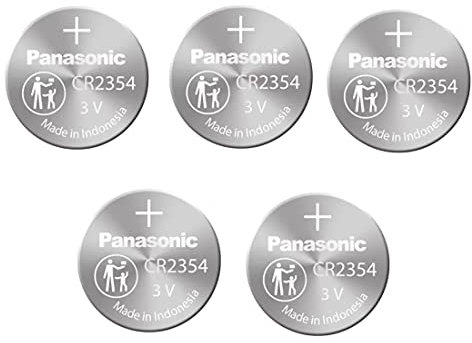 SC CR2354 - Pilas de botón planas (litio, 3 V, 5 unidades)