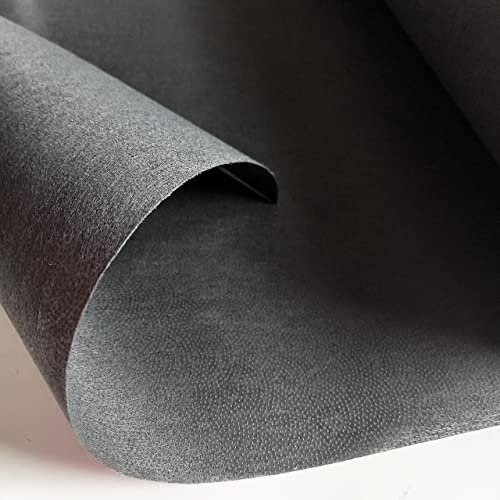 Fusible de peso medio, color negro, para planchar, se vende por metro, 70 cm de ancho.