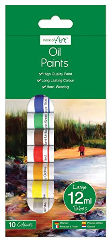 Work of Art Artists Oil Paint Tube