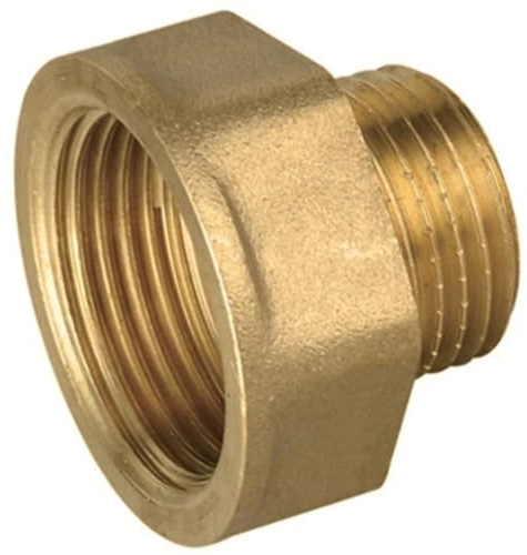 Prolunga ridotta MF in ottone giallo IBP 11/2 x 11/4